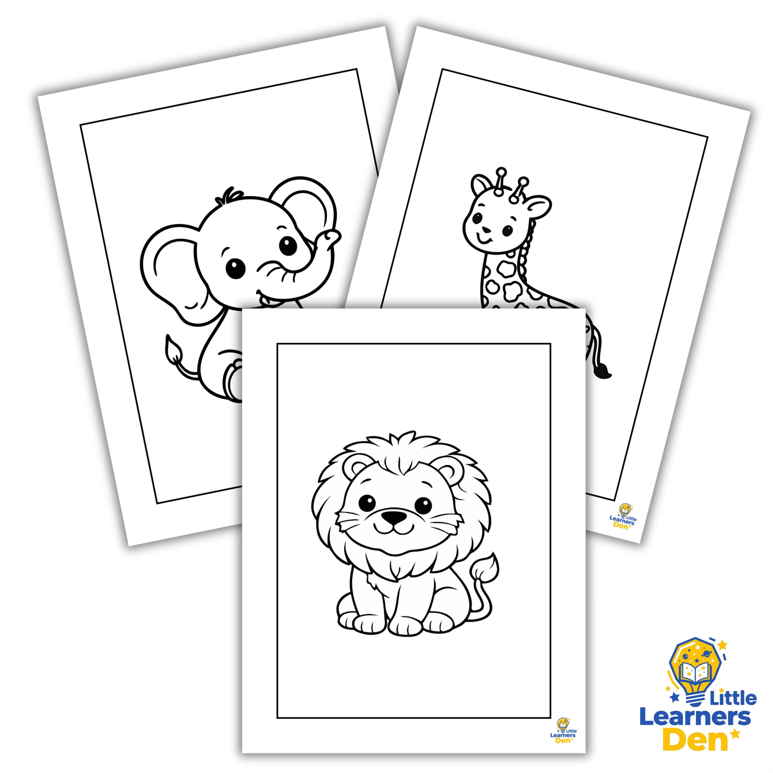 Animal Coloring Book for Kids Ages 3-5 | 100 Cute Animal Pages | PDF INSTANT DOWNLOAD | DIGITAL PRODUCT 3 Animal Coloring Book for Kids Ages 3-5 | 100 Cute Animal Pages | PDF INSTANT DOWNLOAD | DIGITAL PRODUCT - Image 2