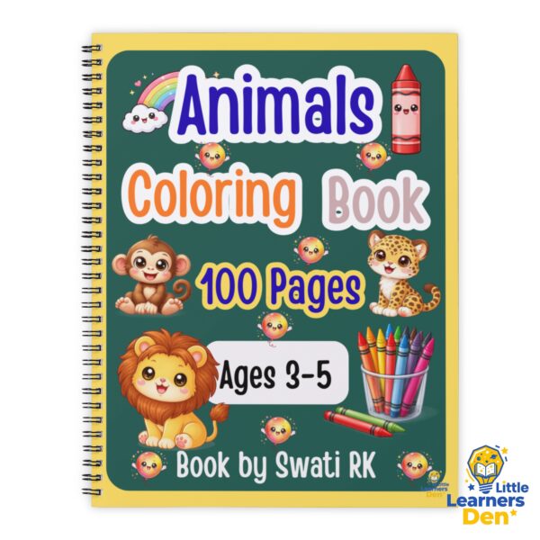 Animals coloring book for kids