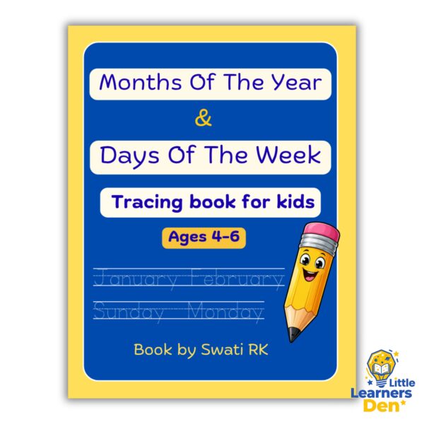 Tracing Book: Learn Months & Days
