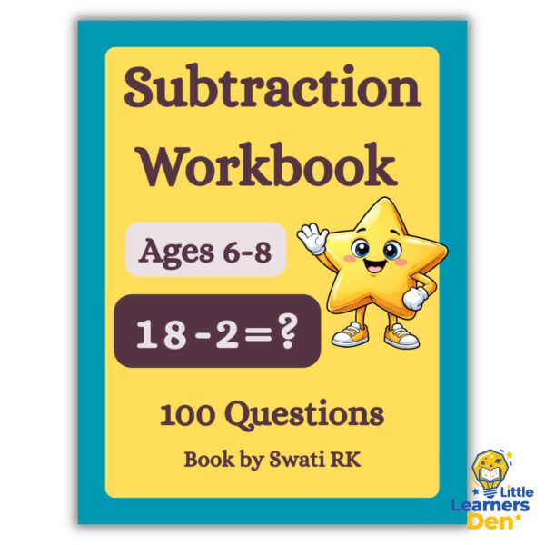 Subtraction Workbook for Kids