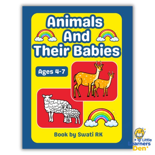 Animals and Their Babies Ebook for kids