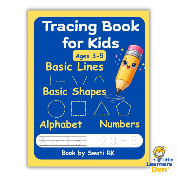 Tracing Book for Kids Ages 3–5