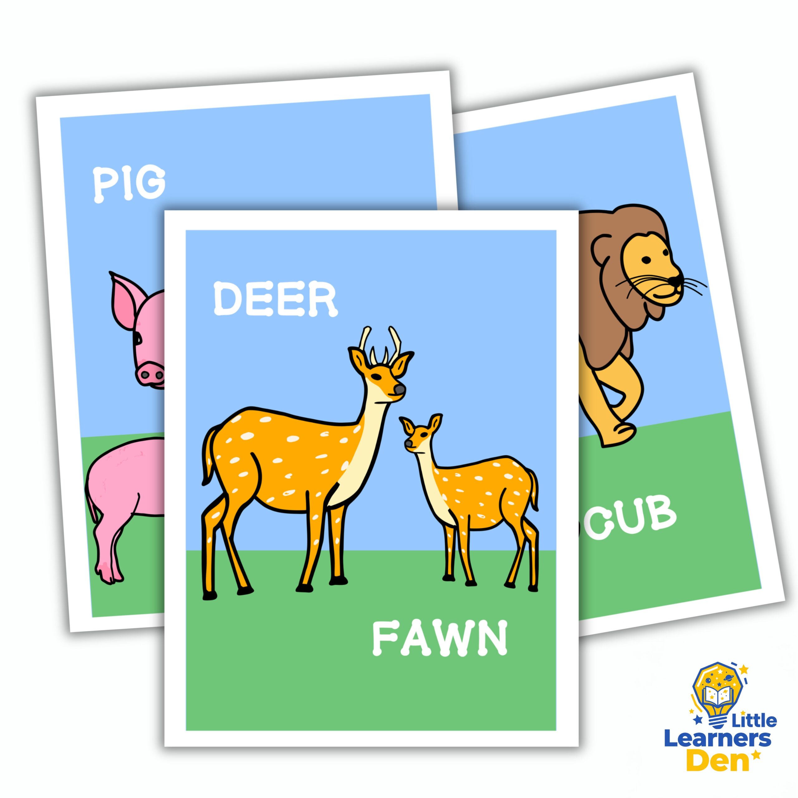 Animals and Their Babies Ebook for kids - PDF - Instant Download| Lion, Tiger, Deer, Elephant etc | Digital Product 3 Animals and Their Babies Ebook for kids - PDF - Instant Download| Lion, Tiger, Deer, Elephant etc | Digital Product - Image 2