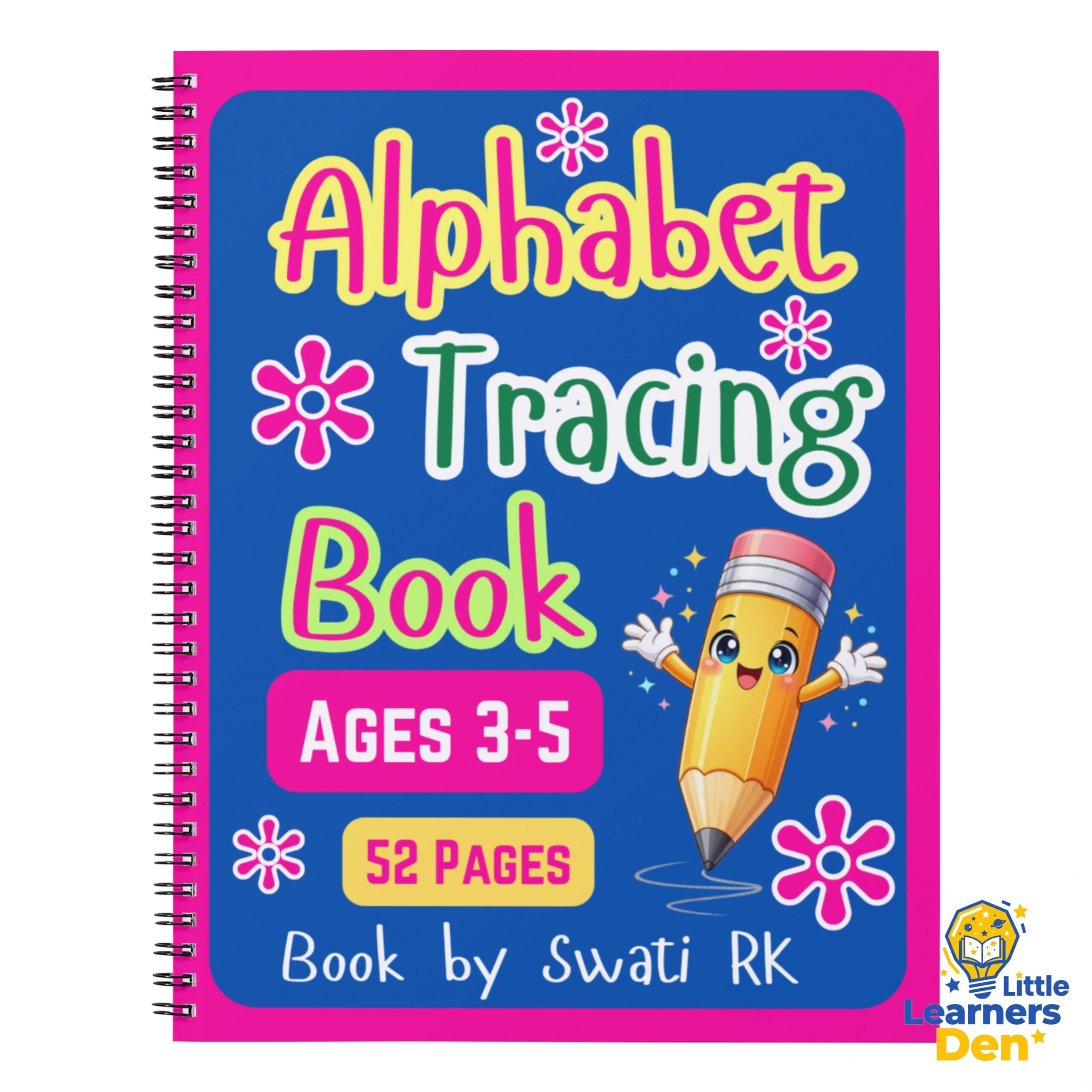 Alphabet Tracing Book Ages 3-5 | Letter Tracing Workbook PDF | PDF INSTANT DOWNLOAD | Digital Product 2 Alphabet Tracing Book Ages 3-5 Printable PDF Workbook
