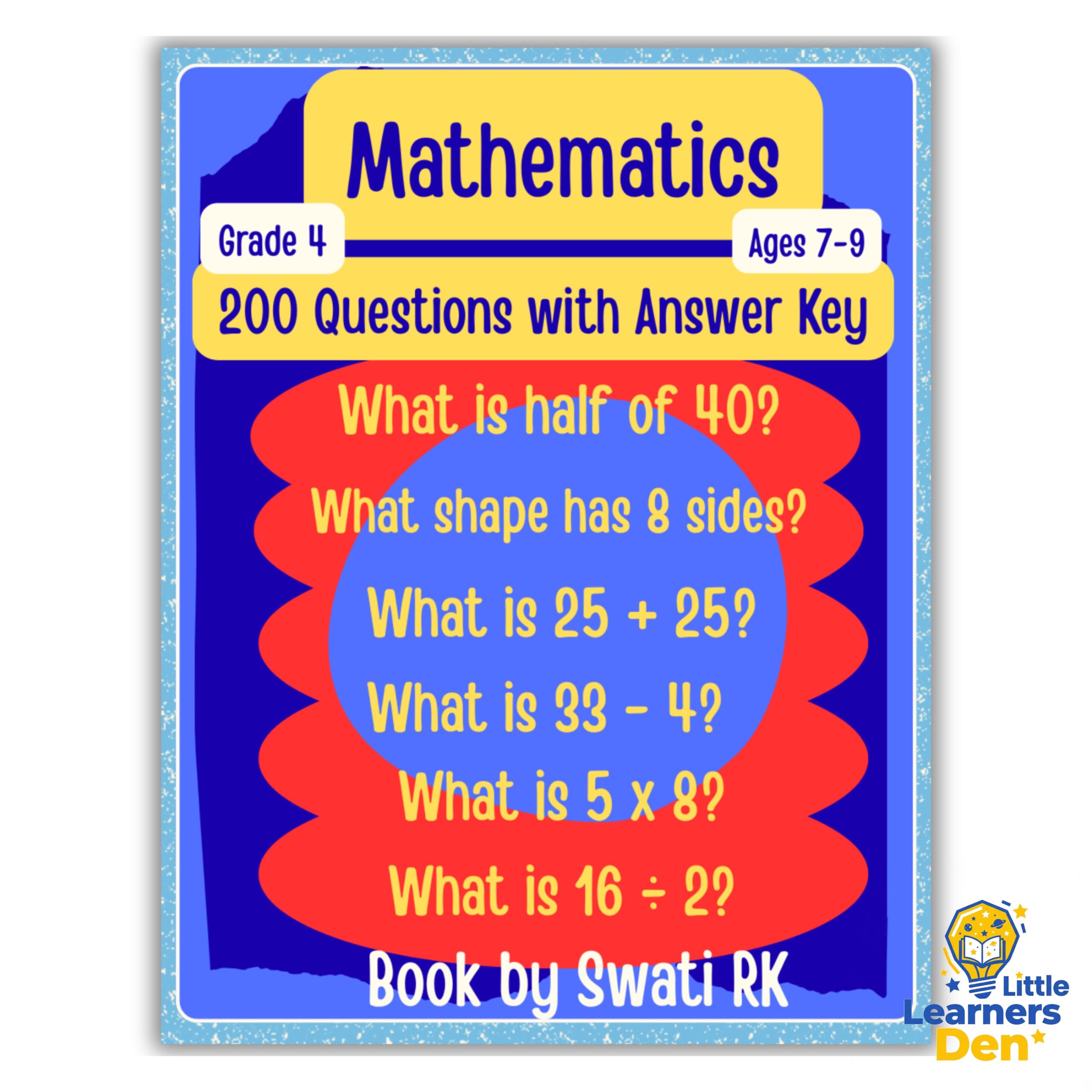 Grade 4 Math Workbook: 200 Questions with Answer Key | Instant Download | Digital Product 2 Grade 4 Math Workbook: 200 Questions with Answer Key | Instant Download | Digital Product