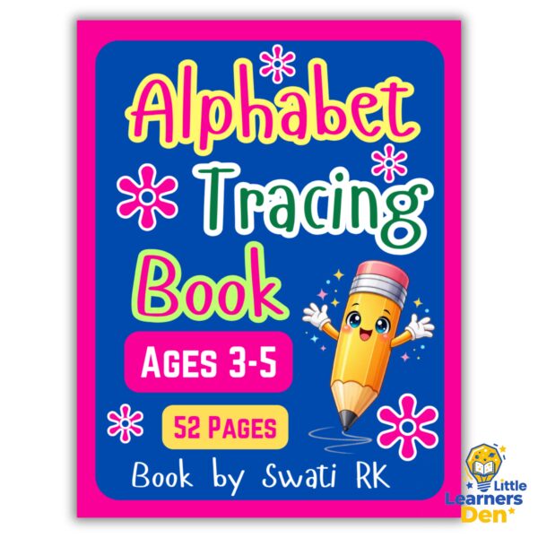 Alphabet Tracing Book Ages 3-5