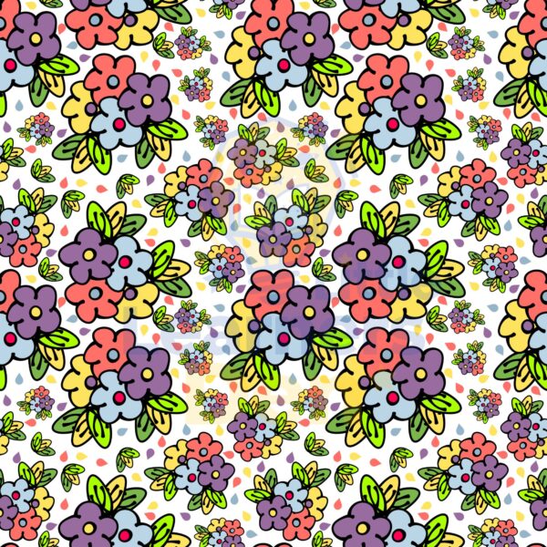 hand drawn seamless pattern