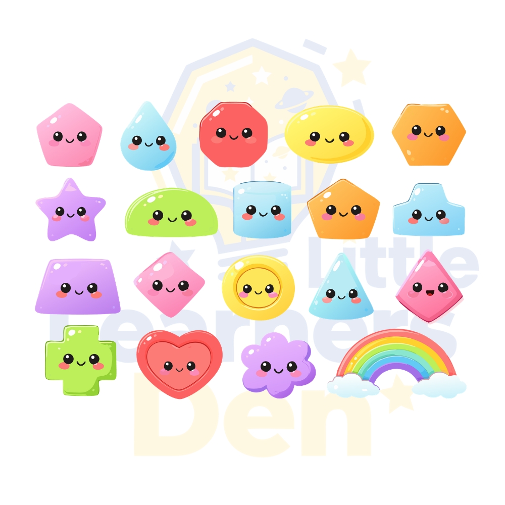 Shapes Stickers -Downloadable SVG & PNG Image 2 Shapes Stickers -Downloadable SVG & PNG Image