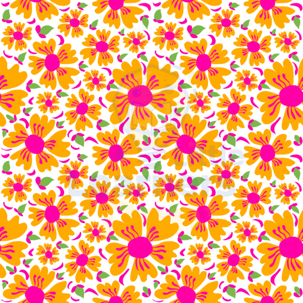 Floral Seamless Pattern Tile | 5000 × 5000 px High-Resolution Digital Download (300 DPI)Scalable SVG & Transparent PNG