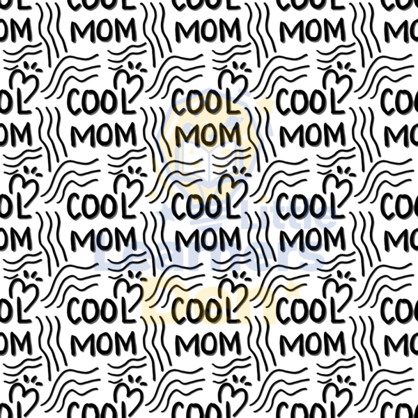 typography seamless pattern