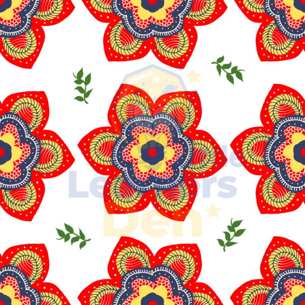 floral seamless pattern