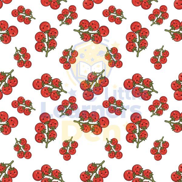 tomato seamless pattern