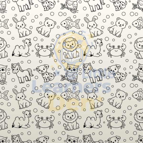 animal seamless pattern
