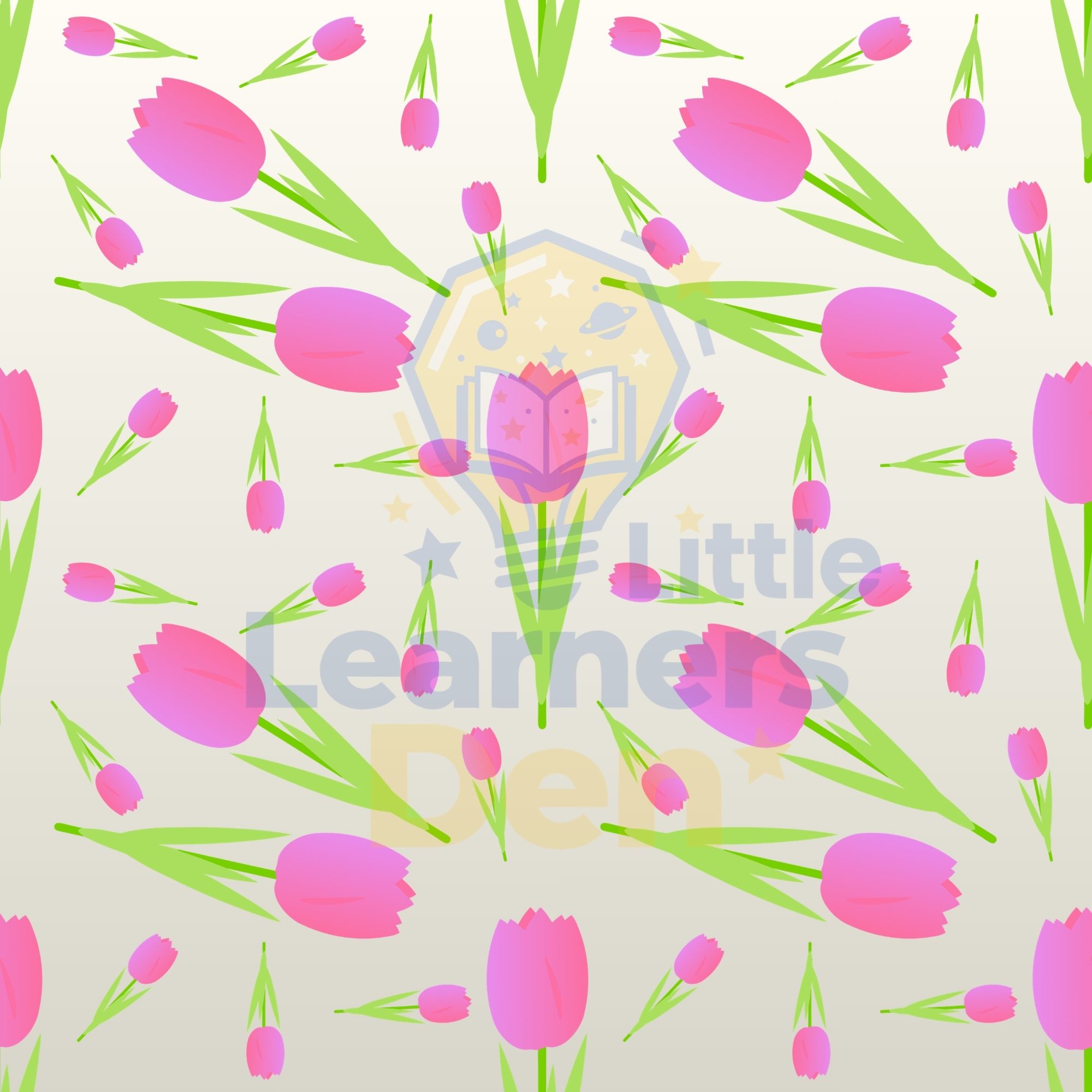 Floral Seamless Pattern Tile | 5000 × 5000 px High-Resolution Digital Download (300 DPI) 2 floral seamless pattern